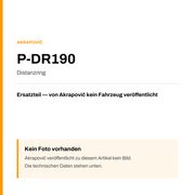 Akrapovic Distanzring P-DR190 — Platzhalter, kein Herstellerfoto verfügbar