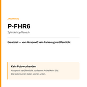 Akrapovic Zylinderkopfflansch P-FHR6 — Platzhalter, kein Herstellerfoto verfügbar