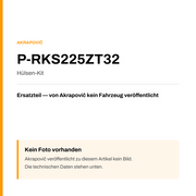 Akrapovic Hülsen-Kit P-RKS225ZT32 — Platzhalter, kein Herstellerfoto verfügbar