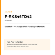 Akrapovic Hülsen-Kit P-RKS46TD42 — Platzhalter, kein Herstellerfoto verfügbar