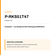 Akrapovic Hülsen-Kit P-RKS51T47 — Platzhalter, kein Herstellerfoto verfügbar