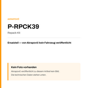 Akrapovic Repack-Kit P-RPCK39 — Platzhalter, kein Herstellerfoto verfügbar