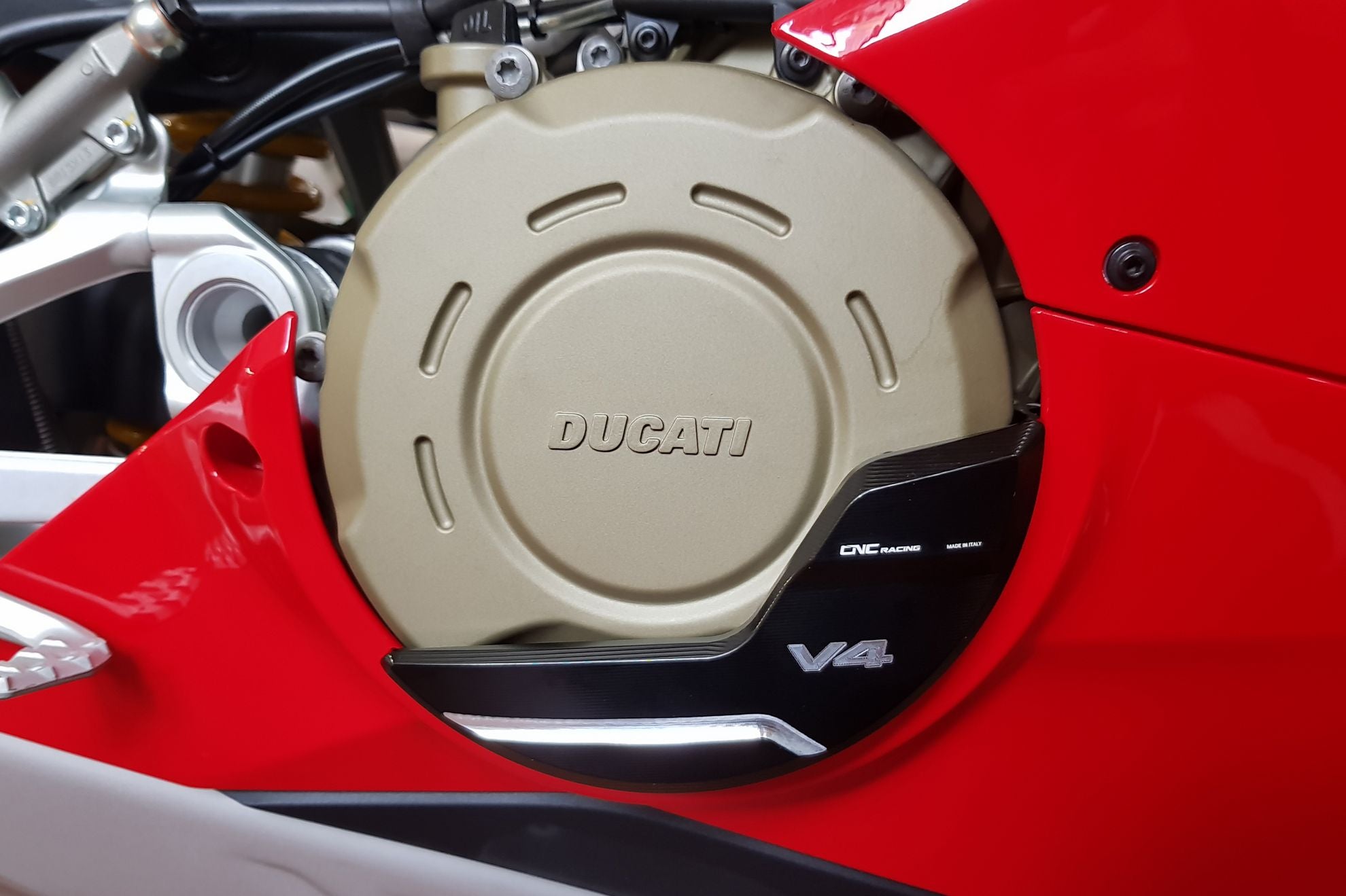 Alüminyum Debriyaj Koruyucu Kapağı CNC Yarış Ducati Panigale V4/S (25-26) PR310 