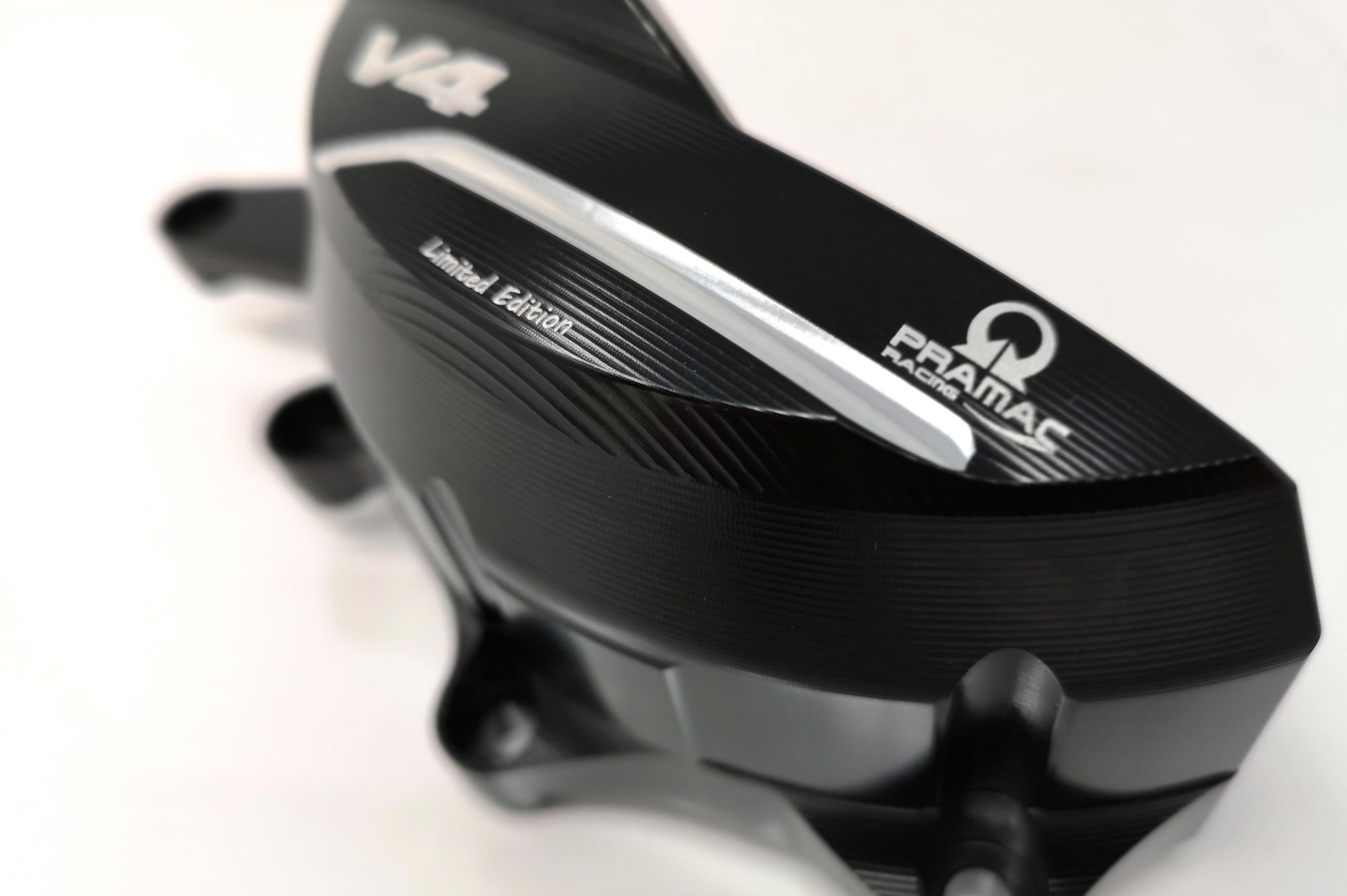 Alüminyum Jeneratör Koruyucu Kapağı Pramac Racing Sınırlı Üretim CNC Racing Ducati Panigale V4/S/R (25-26) PR311BPR 