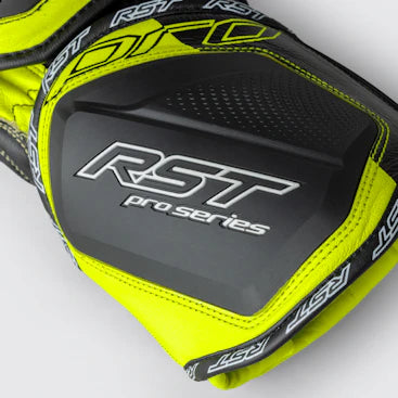 RST Pro Series GP D3O motosiklet deri eldivenleri | Erkek | Siyah | 103715 