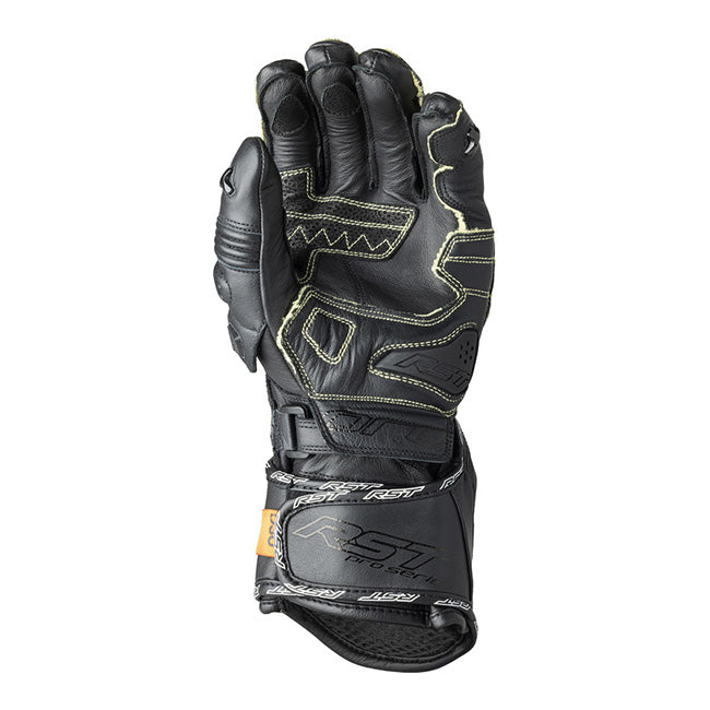RST Pro Series GP D3O motosiklet deri eldivenleri | Erkek | Siyah | 103715 