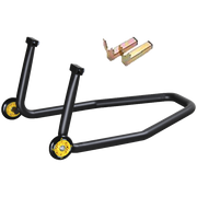 Ayarlanabilir çatal montajları ile LighTech Çelik Arka Tekerlek Standı RSF045F 