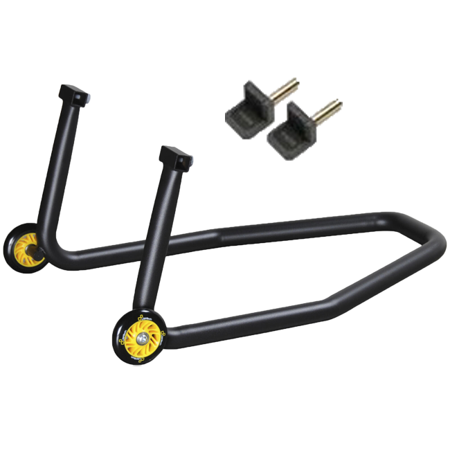 Ayarlanabilir kayar blok alımı ile LighTech çelik arka tekerlek destekleri RSF045P 