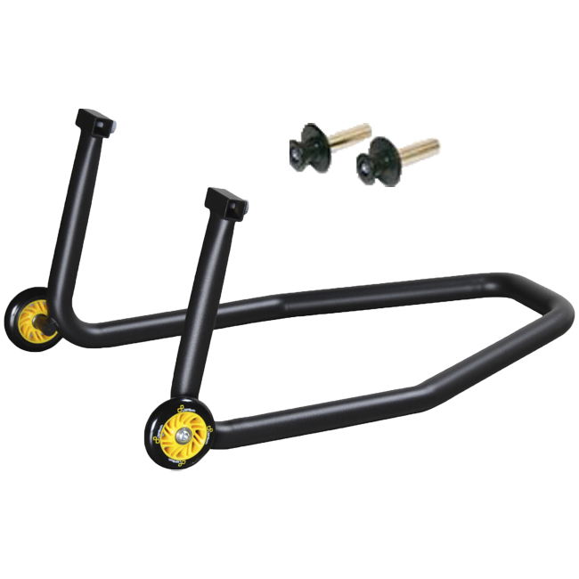 LighTech ayarlanabilir tekerlek montajlı çelik arka tekerlek destekleri RSF045R 