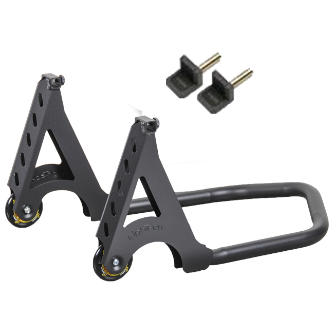 Ayarlanabilir kayar destek alımı ile LighTech çelik arka tekerlek standı RSF21P 