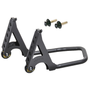 LighTech ayarlanabilir tekerlek yuvaları ile çelik arka tekerlek standı RSF21R 