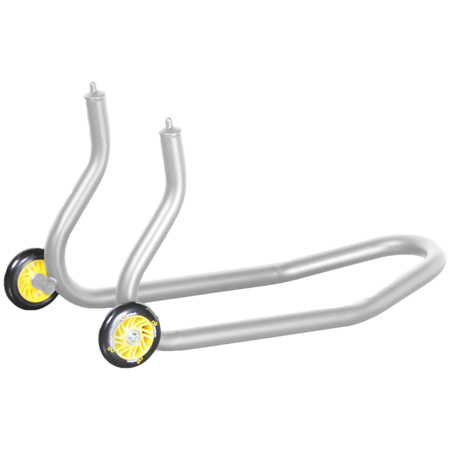 Paslanmaz çelik ön tekerlek standı yükseklik ayarlı LighTech RSS007 