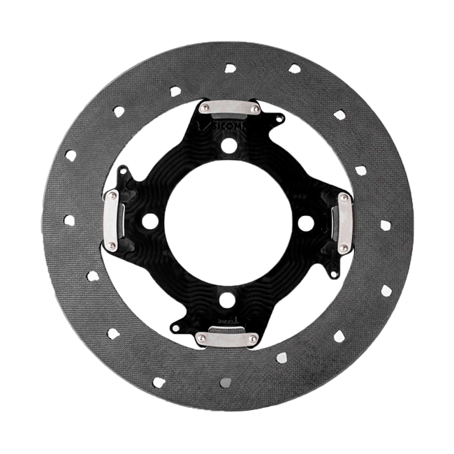 SICOM Karbon-Keramik Arka Fren Diskleri T-Drive 245x6mm Kiti Ducati Panigale V2 955 (20-24) 