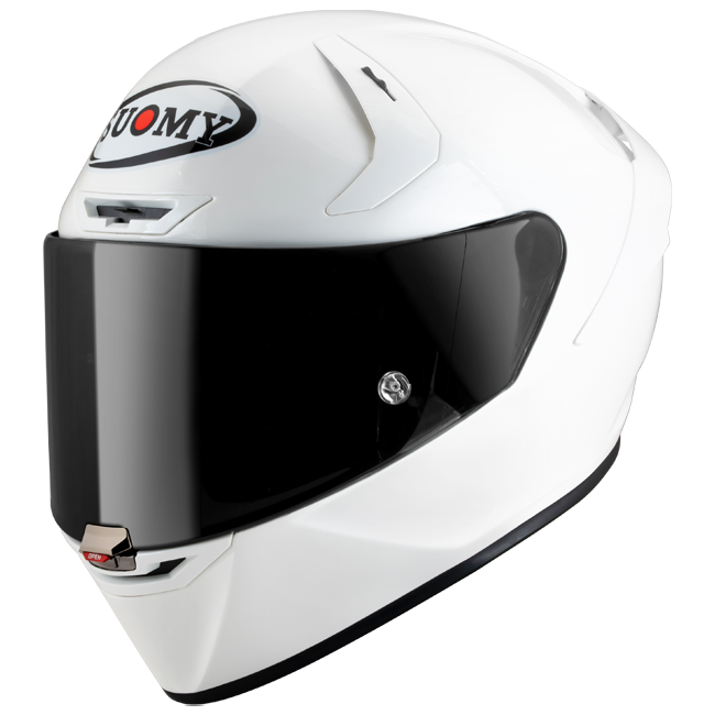 Suomy SR-GP Evo Kask Düz İnci Beyaz Parlak K6S200W3 