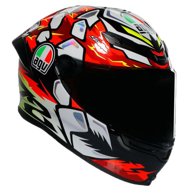 AGV K6 S Kask Marco Bezzecchi Replika 2024 | 2118395001027 