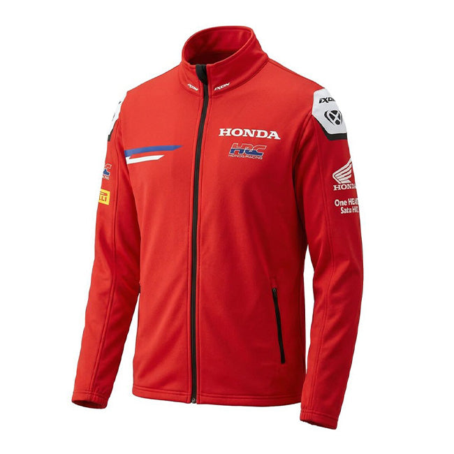 Honda HRC Racing Team Zip Sweat-Jacke Rot Replica 2026 erkek IXON 