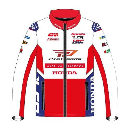 LCR Honda Racing Team Zip Sweat-Jacke Replica 2026 erkek IXON 