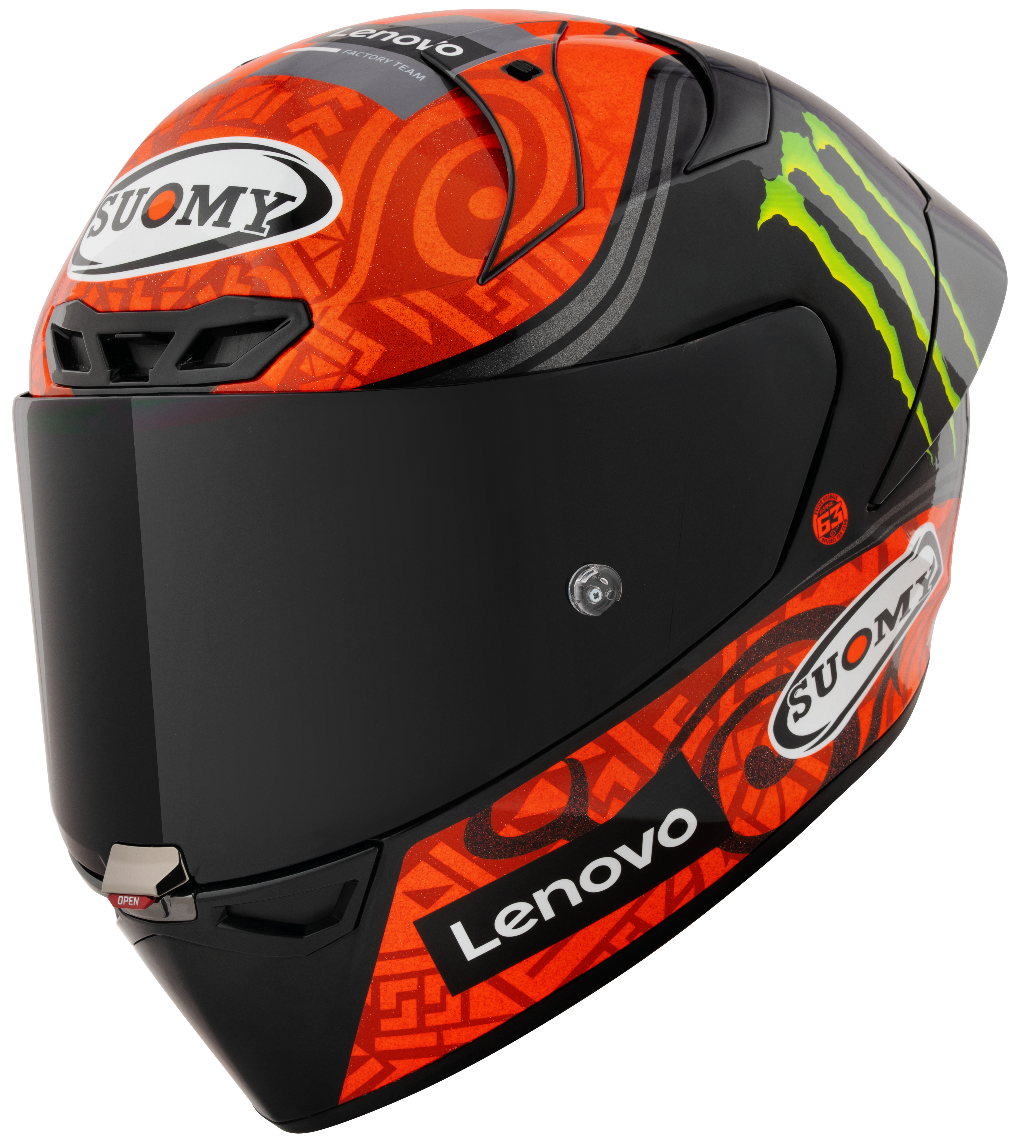 Suomy S1-XR GP Kask Francesco Pecco Bagnaia Monster Replika 2023 K6SX0001 