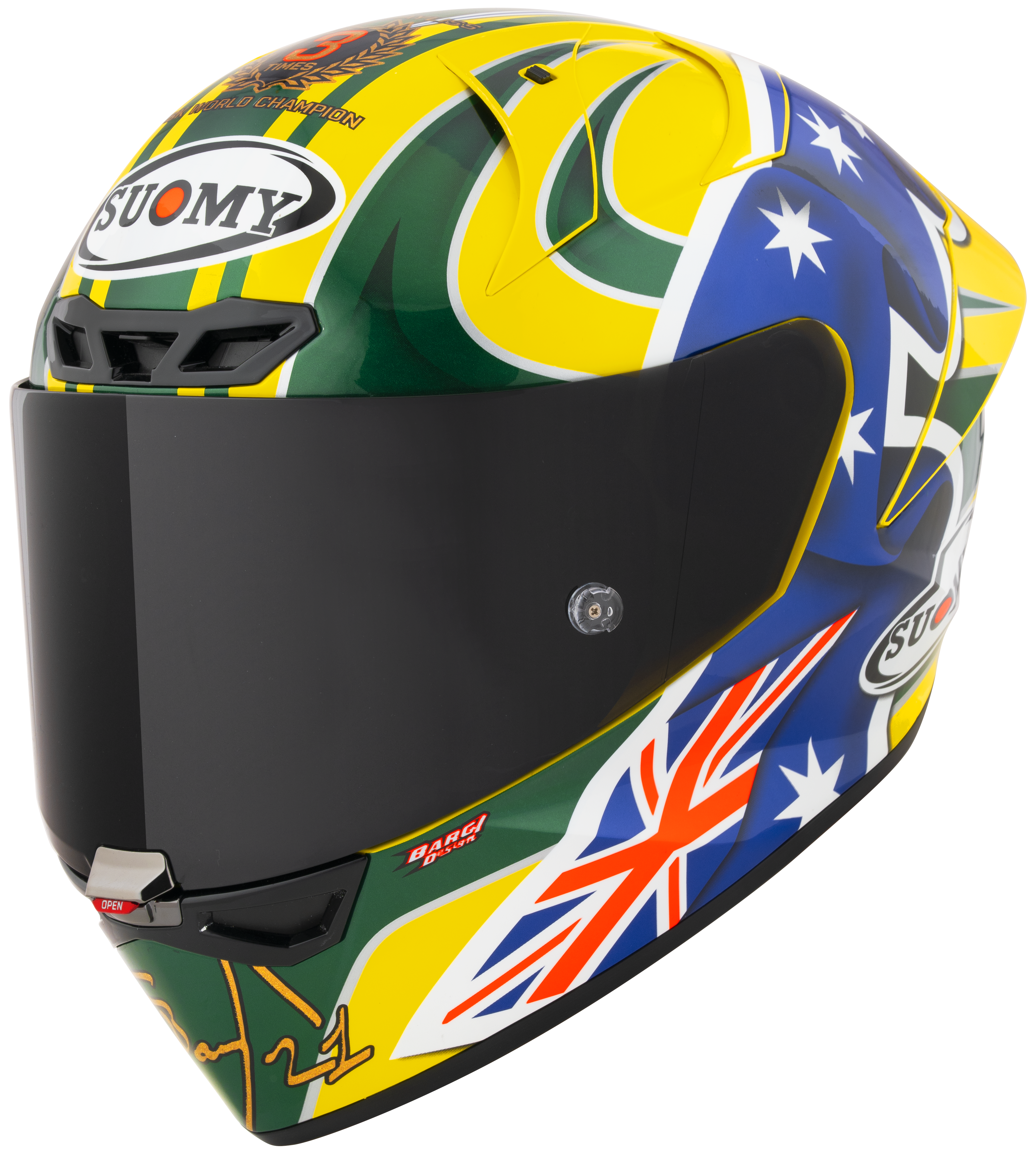 Suomy S1-XR GP Kask Troy Bayliss Replika 2005 K6SX0002 