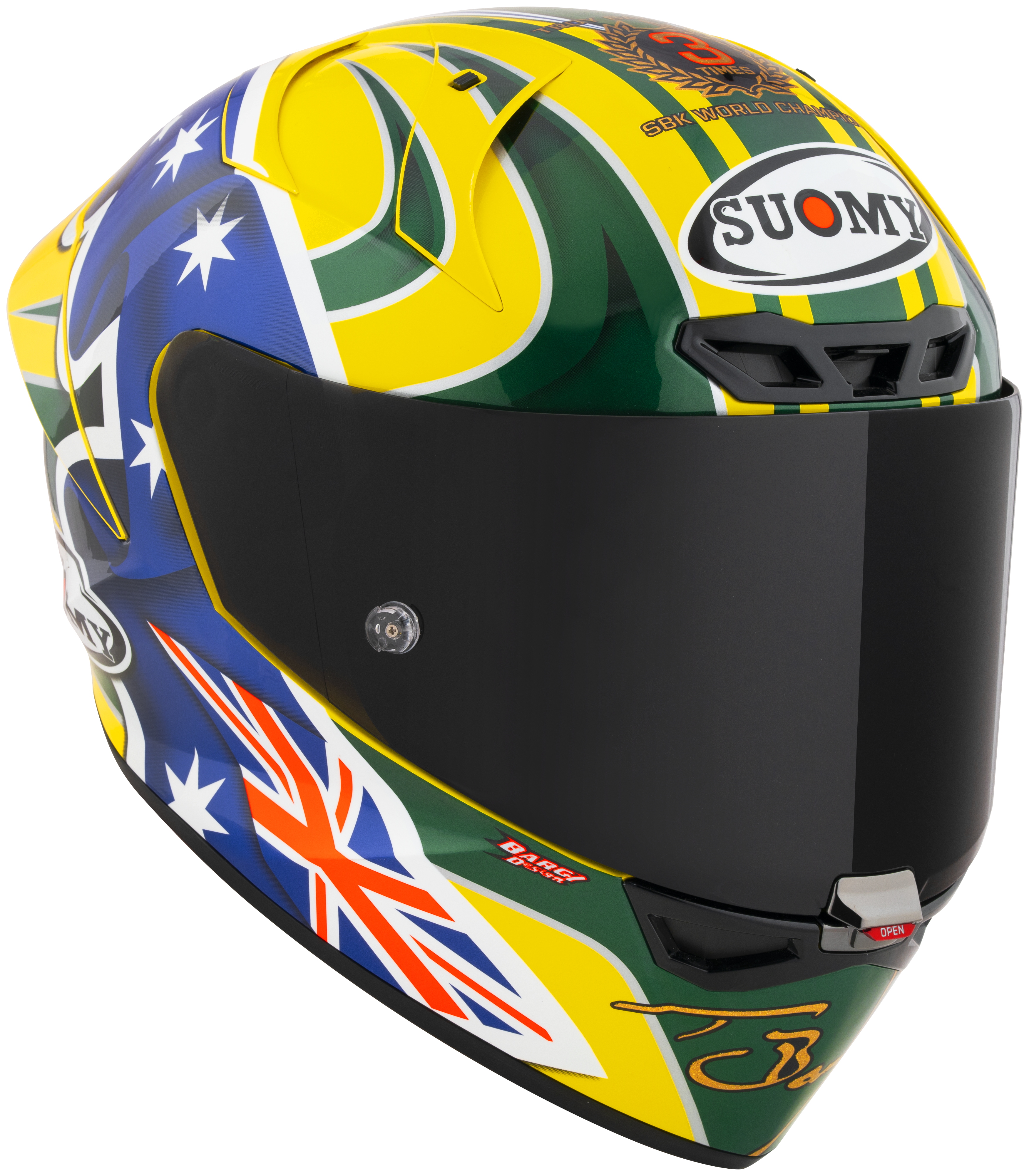 Suomy S1-XR GP Kask Troy Bayliss Replika 2005 K6SX0002 