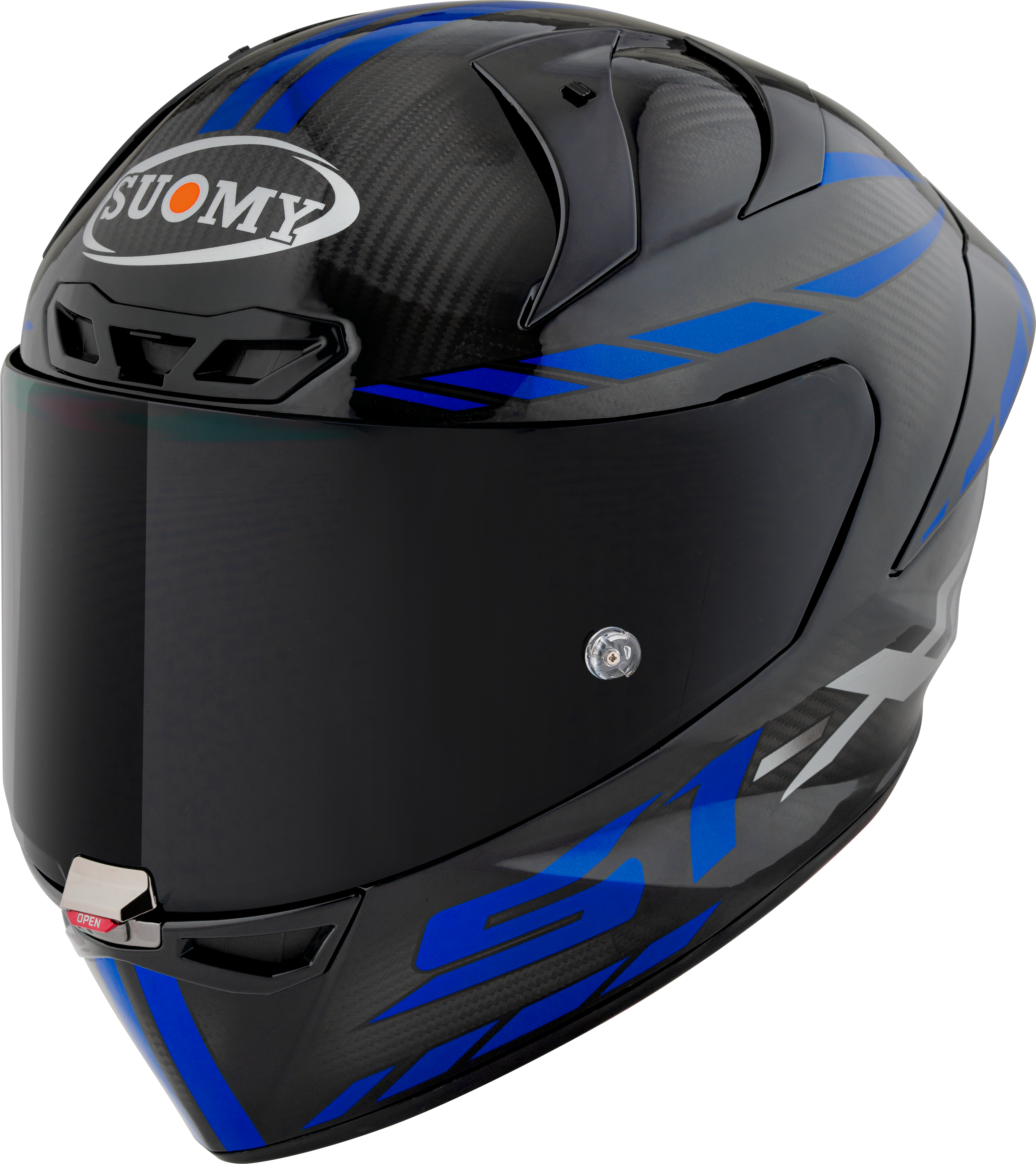 Suomy S1-XR GP Kask Carbon Hypersonic Mavi K6SX0006 