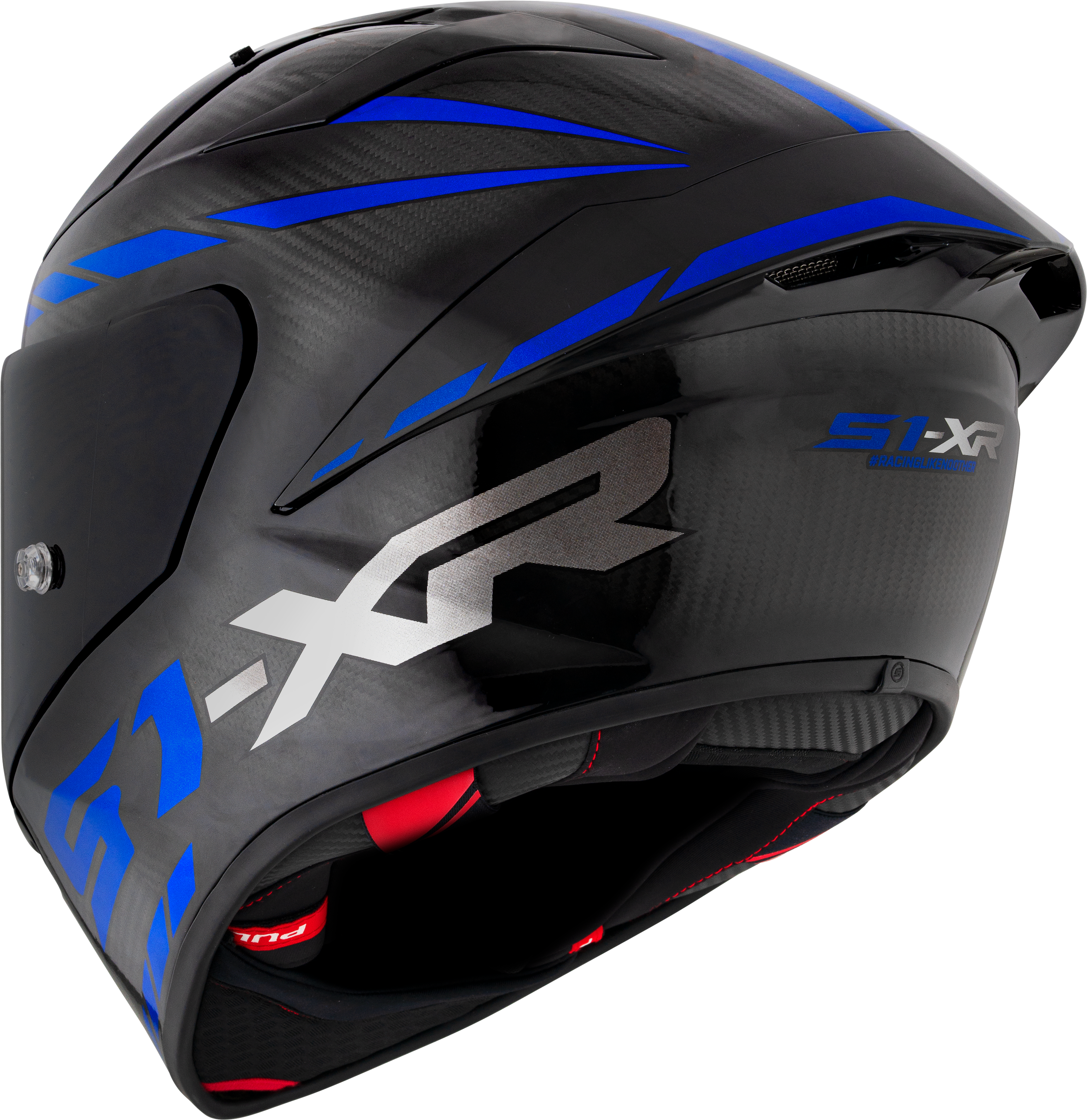 Suomy S1-XR GP Kask Carbon Hypersonic Mavi K6SX0006 