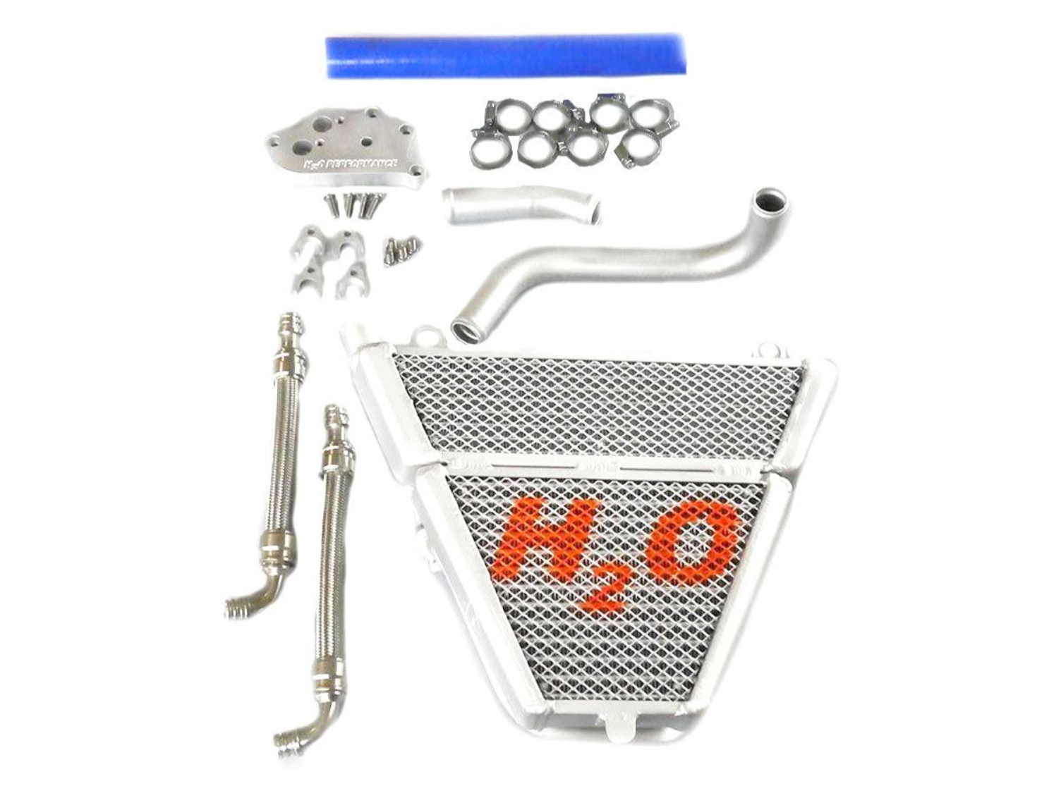 H2O Performance ek su + yağ soğutucu kiti Ducati Panigale 899 (13-16) 