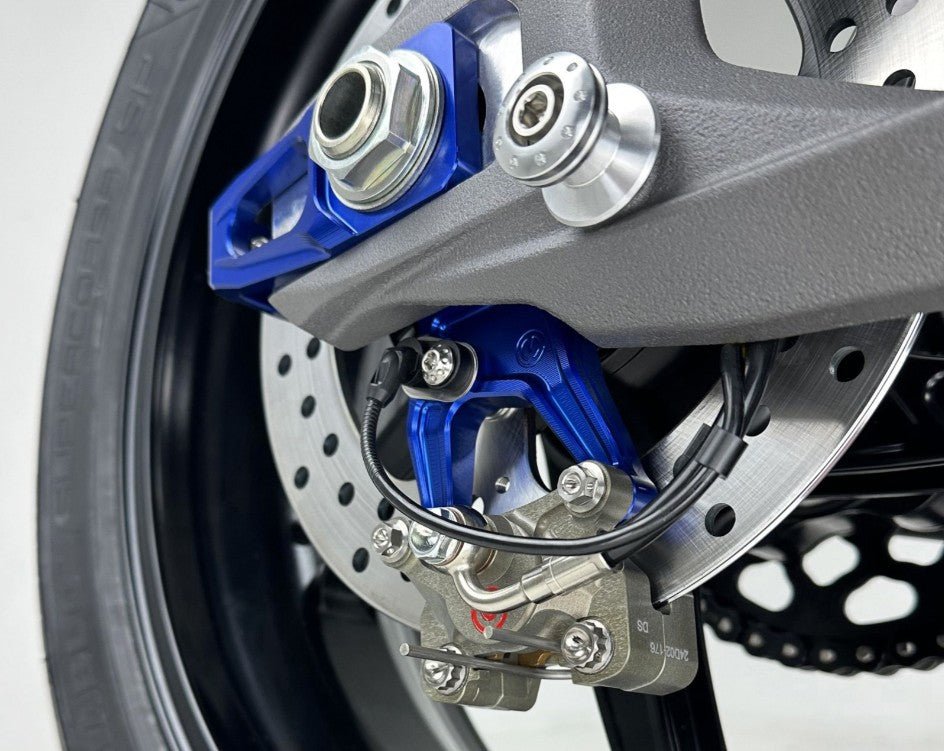 Zincir gerginliği kiti, fren kaliper tutucu ve Brembo P2-24 64mm X206001 Motocorse Ducati Panigale V4/S (2025) ile birlikte 