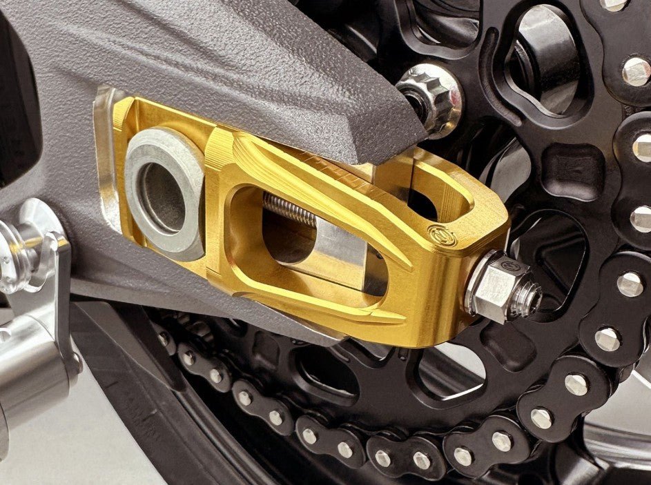 Zincir gerginliği kiti, fren kaliper tutucu ve Brembo P2-24 64mm X206001 Motocorse Ducati Panigale V4/S (2025) ile birlikte 