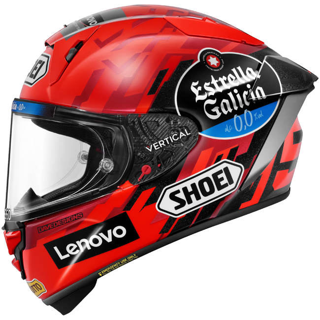 Shoei X-SPR PRO Kask M.Marquez93 TC-1 Marc Márquez Replika 2025 