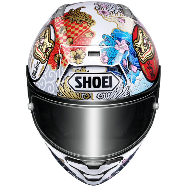 Shoei X-SPR PRO Kask Márquez Motegi5 TC-6 - Marc Márquez Motegi 2025 Replikası 