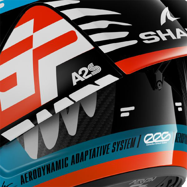 Shark Aeron GP Kask FIM 2 Yarış Hız-Fancy DWB 