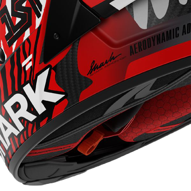 Shark Aeron GP Kask FIM 2 Yarış Hızı-Fancy DWR 