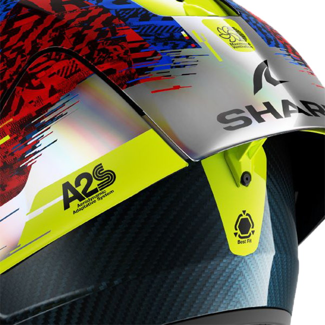 Shark Aeron GP Kask FIM 2 Yarış Hızı-Vib DBR 
