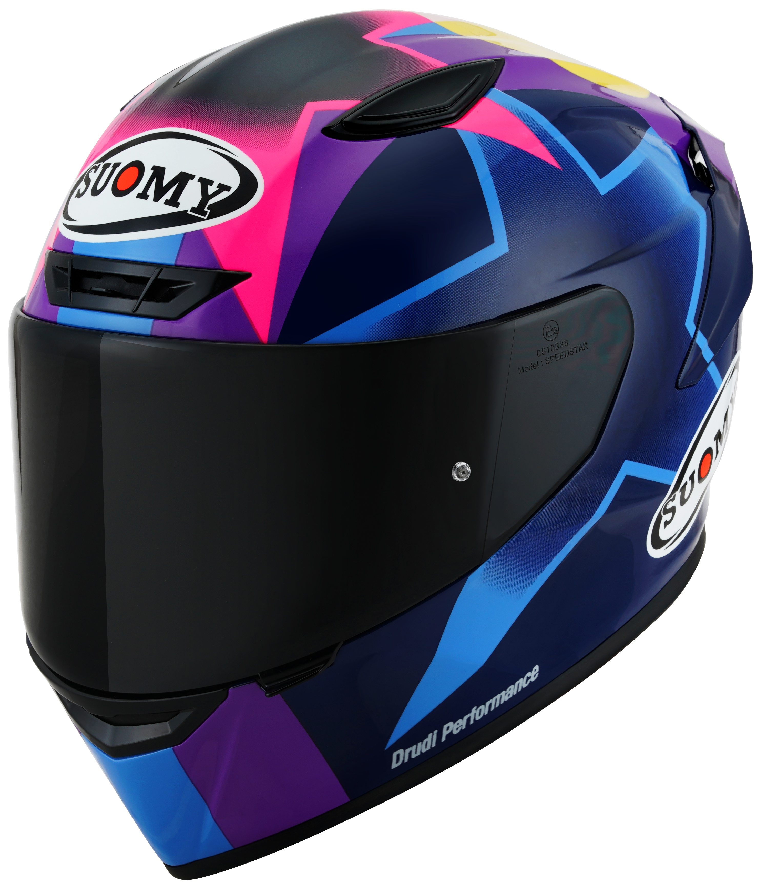 Suomy Track-1 Kask Enea Bastianini 2021 Replika K6T10012 