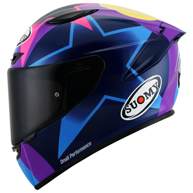 Suomy Track-1 Kask Enea Bastianini 2021 Replika K6T10012 