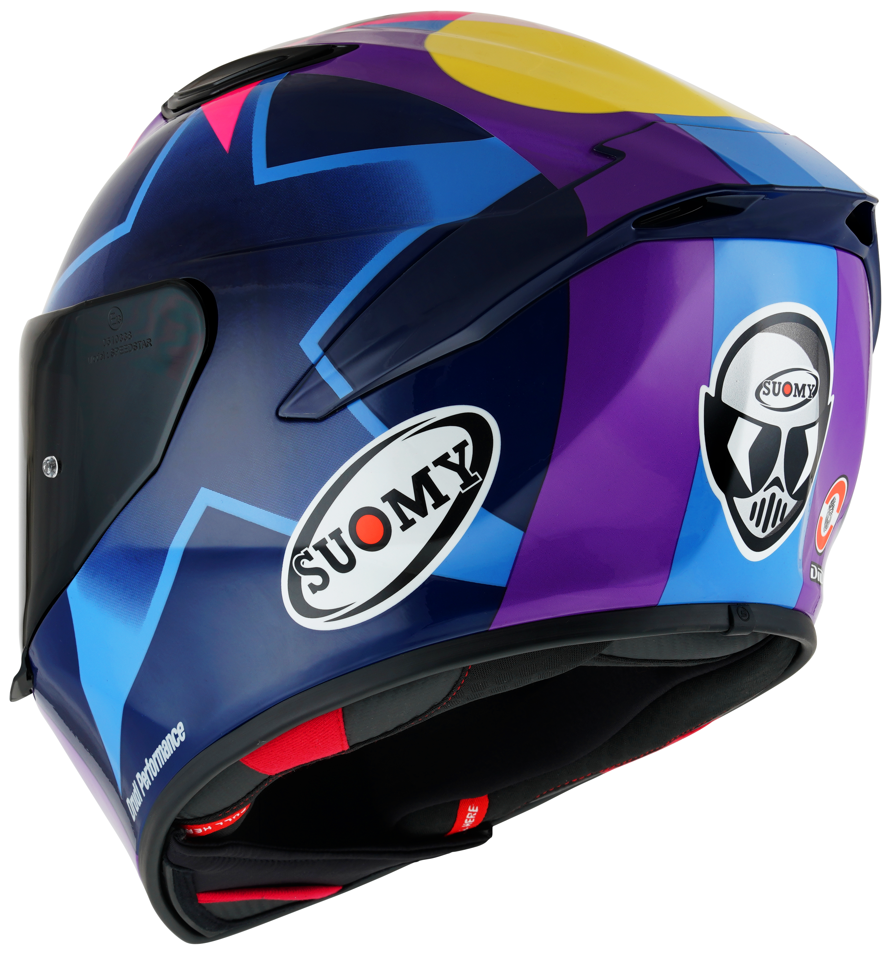 Suomy Track-1 Kask Enea Bastianini 2021 Replika K6T10012 