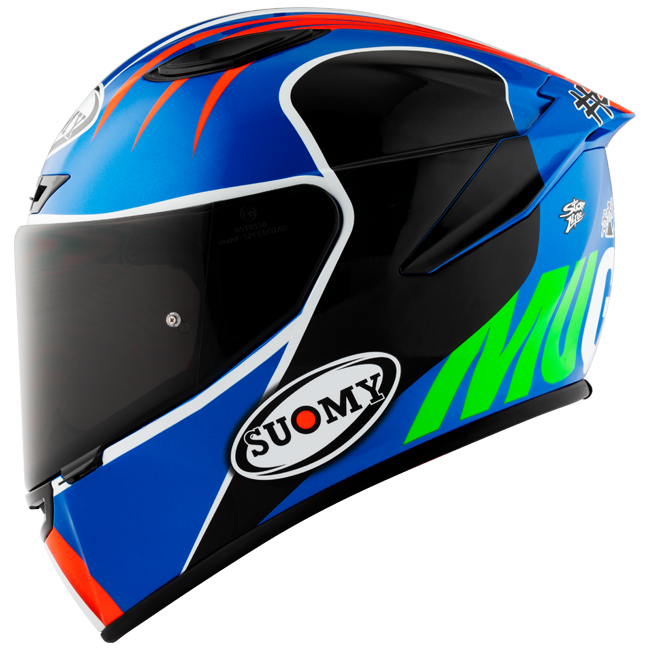 Suomy Track-1 Kask Francesco Pecco Bagnaia Mugello 2022 Replika K6T10016 