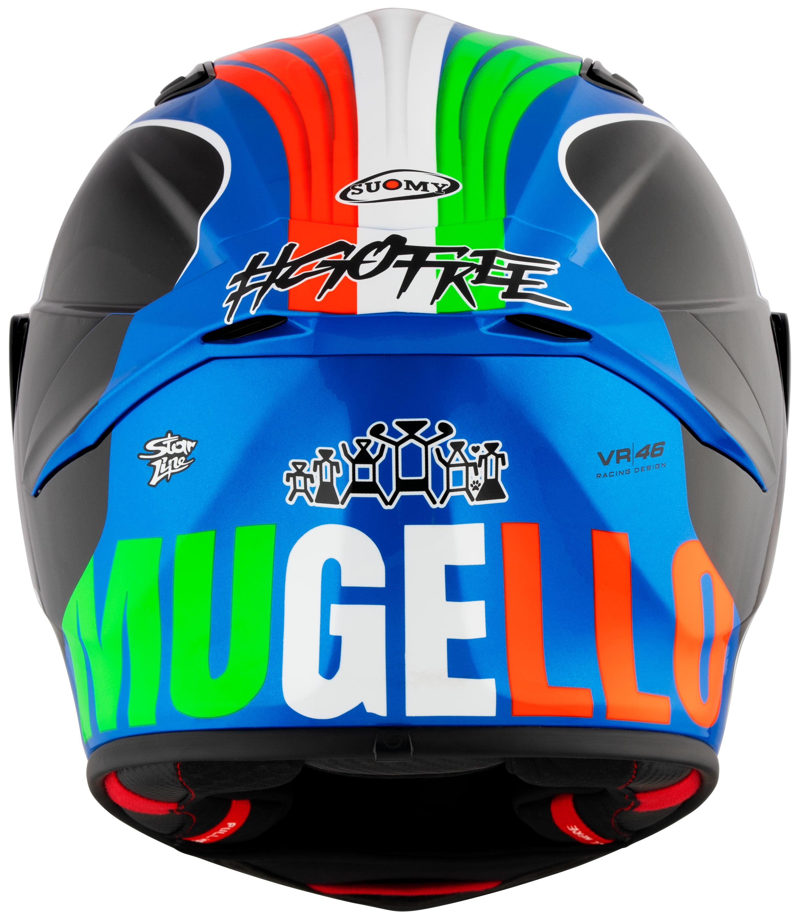 Suomy Track-1 Kask Francesco Pecco Bagnaia Mugello 2022 Replika K6T10016 