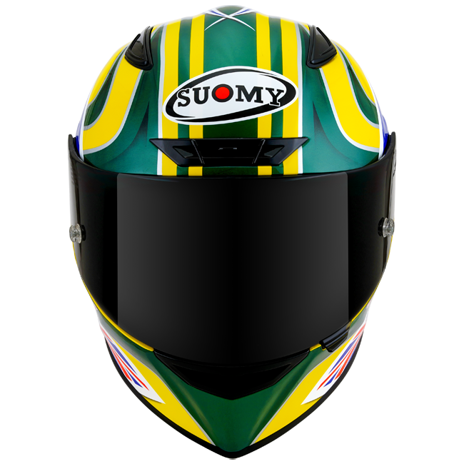 Suomy Track-1 Kask Troy Bayliss 2005 Replika K6T10017 