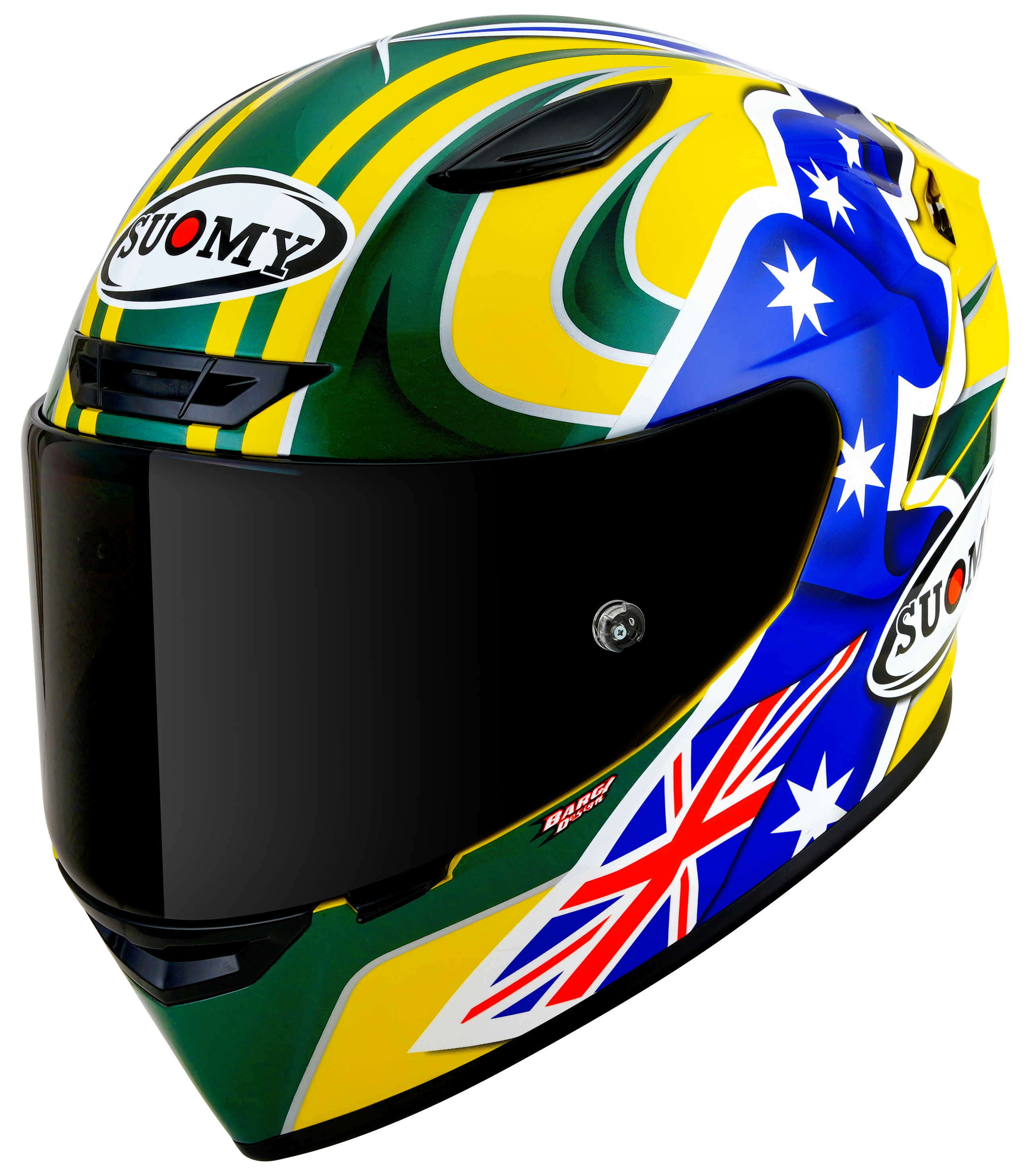 Suomy Track-1 Kask Troy Bayliss 2005 Replika K6T10017 