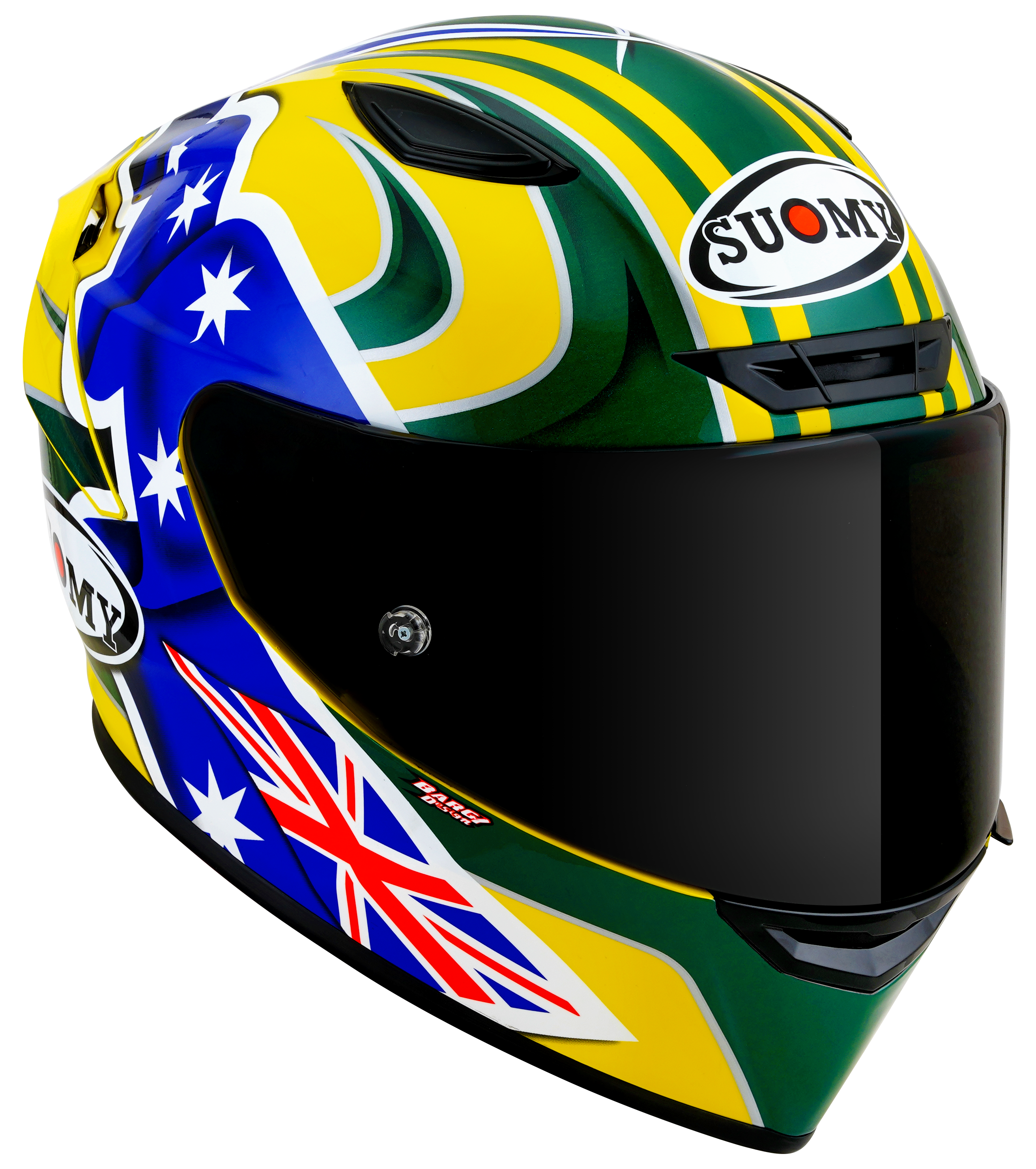 Suomy Track-1 Kask Troy Bayliss 2005 Replika K6T10017 