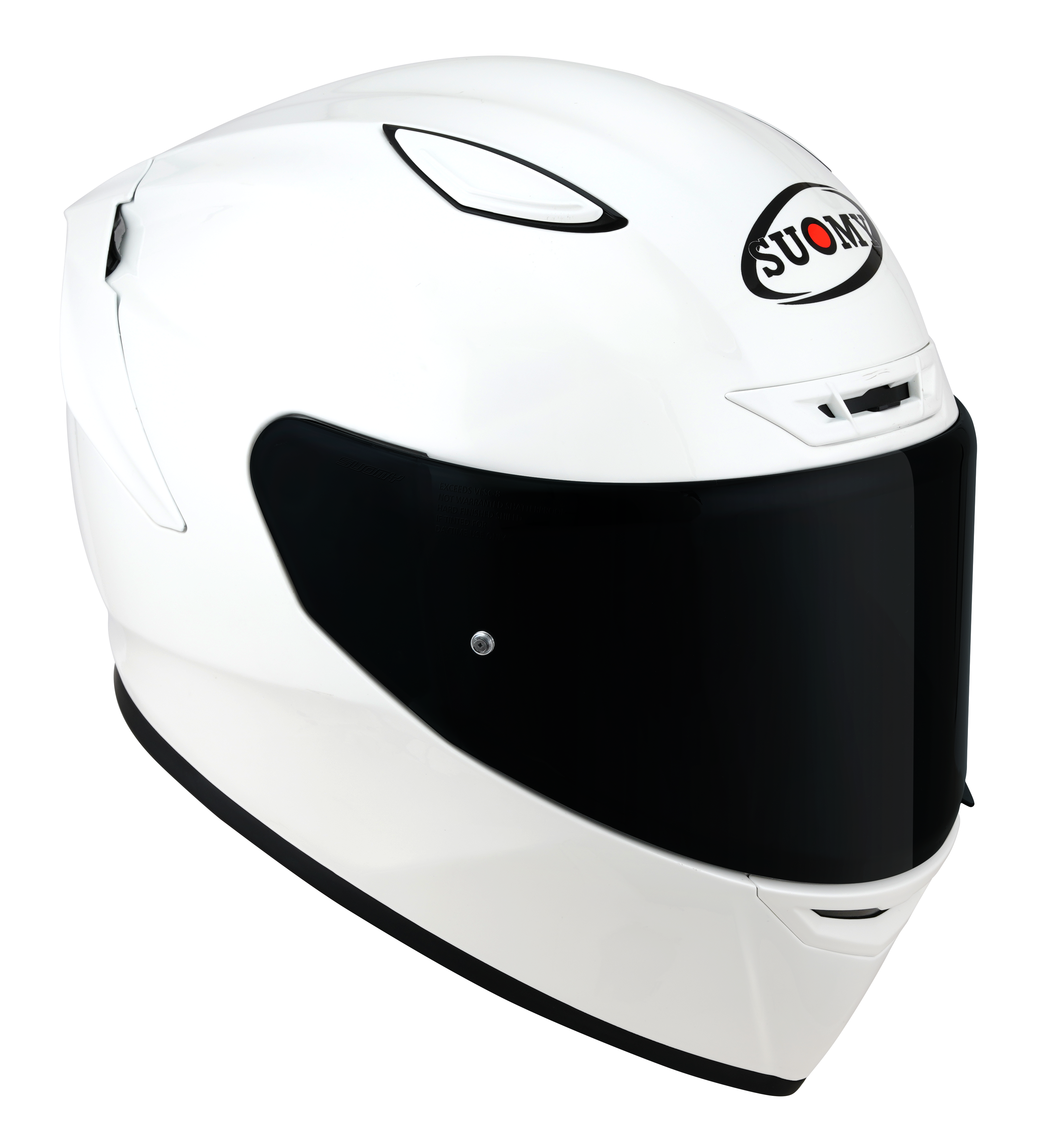 Suomy Track-1 Kask beyaz parlak K6T100W3 