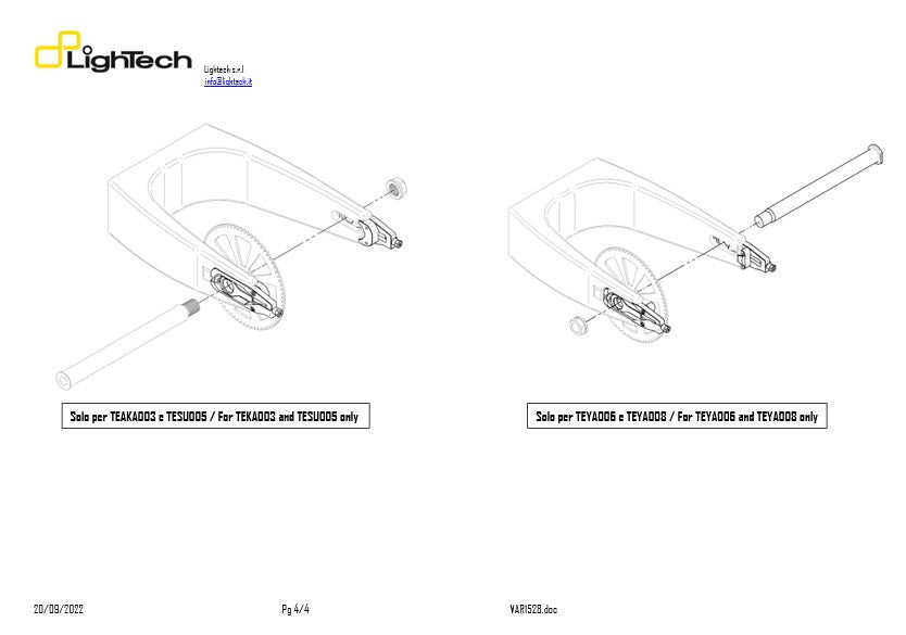 LighTech Zincir Germe Aparatı Honda CBR 600 RR (07-16) TEHO002 