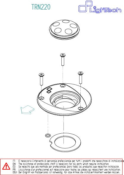 LighTech Suzuki GSX-R 1000 (03-23) TRN220 vida kapak 