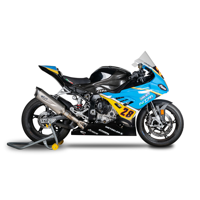 Spark Egzoz Komplett Sistemi Paslanmaz Çelik BMW M1000RR K66 (21-26) GBM8824T 