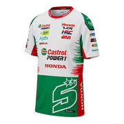 LCR Honda Racing Team Johann Zarco #5 Tişört Replikası Erkek 2026 IXON 