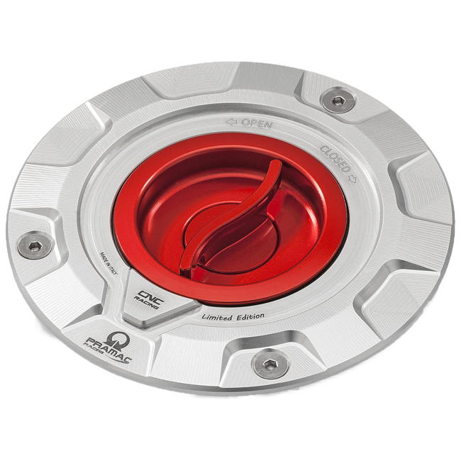 Pramac Racing Sınırlı Üretim CNC Yarış Tank Kapağı Ducati Panigale V4/S/R (25-26) TS423PR 