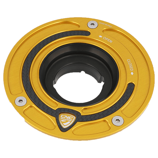 Ducati Panigale V4/S/R (25-26) TSB01 CNC Yarış Karbon Flanşlı Depo Kapağı 