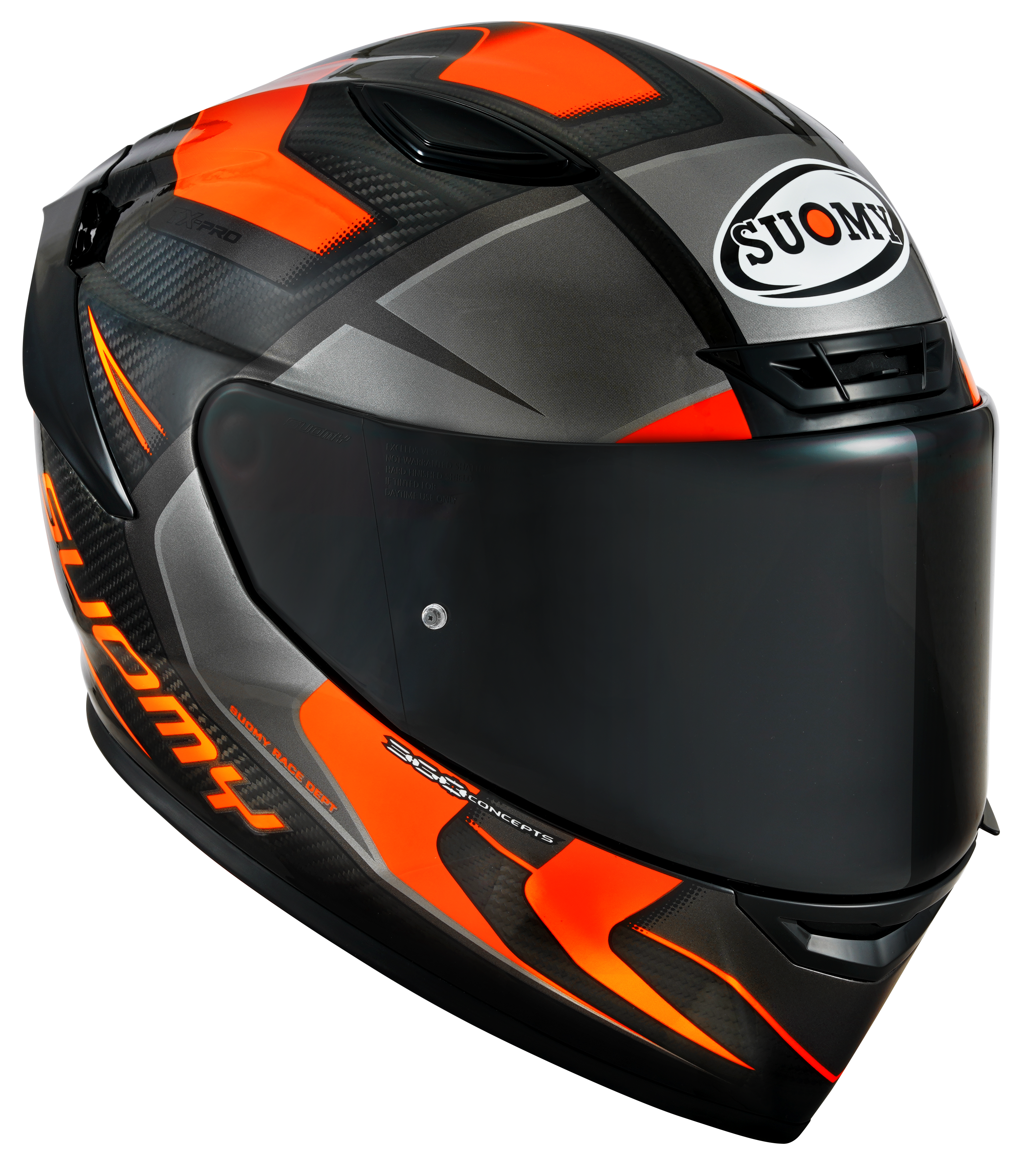 Suomy TX-Pro Kask Carbon Advance Turuncu Fluo K6TX0004 